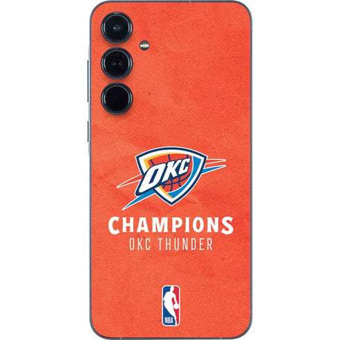 2025 NBA Champions Oklahoma City Thunder Galaxy A55 5G Skin